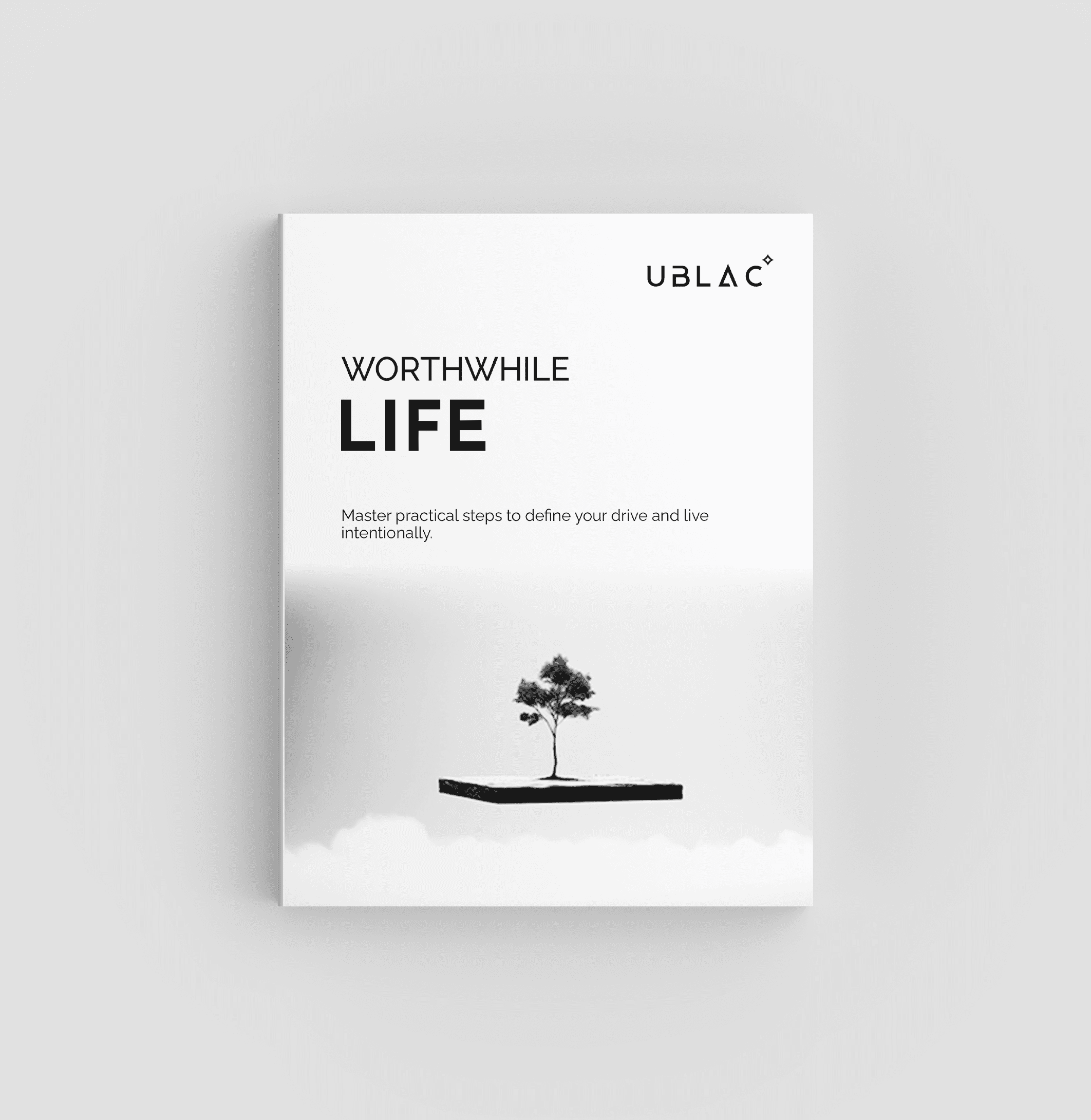 Light book mockup