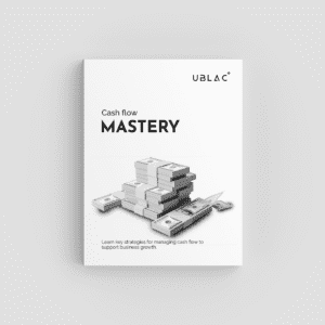 Cash flow mastery – book light book mockup
